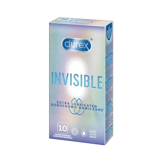 Durex Invisible Extra Lubricated