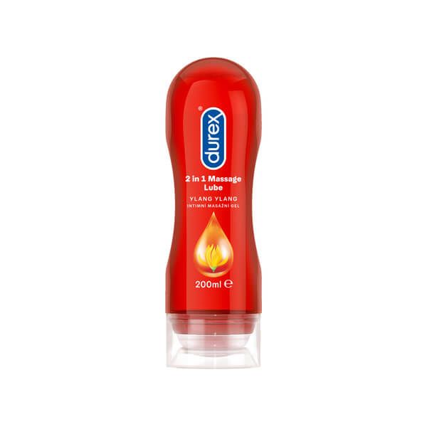 Intímny Masážny Gél Durex 2v1 Ylang Ylang