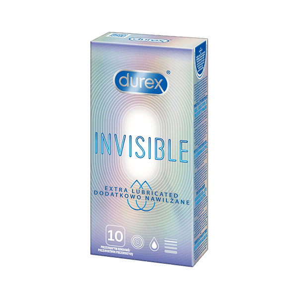 Durex Invisible Extra Lubricated